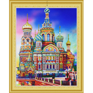  Храм Василия Блаженного Алмазная вышивка мозаика 5D Color Kit FKU014