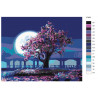 Раскладка Дерево мудрости Раскраска картина по номерам на холсте KTMK-07909