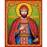 Святой Игорь Канва с рисунком для вышивки бисером