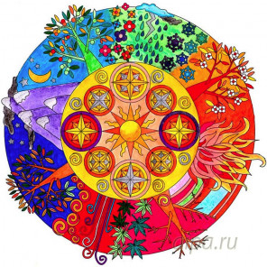 Количество цветов и сложность Мандала желаний Раскраска картина по номерам на холсте FX4126