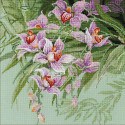 Тропические орхидеи Набор для вышивания Риолис