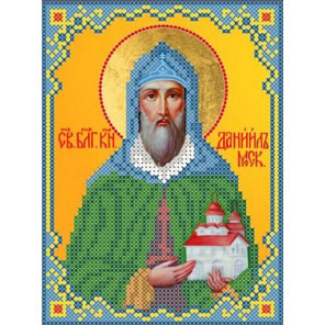 Святой Даниил Канва с рисунком для вышивки бисером