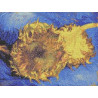 Ван Гог. Два срезанных подсолнуха Канва с рисунком для вышивки бисером