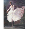 Балерина Канва с рисунком для вышивки бисером