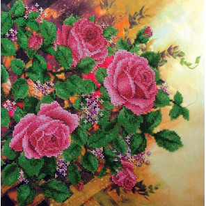 Вьющиеся розы Набор для вышивки бисером FeDi