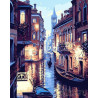  Тихие улочки Венеции Раскраска картина по номерам на холсте ZX 21935