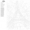 Схема Блеск Парижа Раскраска картина по номерам на холсте KTMK-922925