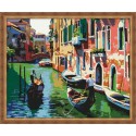 Венеция в полдень Раскраска по номерам на холсте Color Kit
