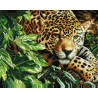  Леопард Алмазная вышивка мозаика на подрамнике GF006