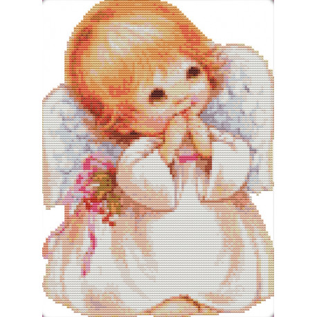  Прекрасный ангелочек Набор для вышивания R643