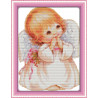 В рамке Прекрасный ангелочек Набор для вышивания R643