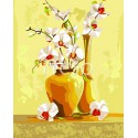 Изысканные орхидеи Раскраска ( картина ) по номерам на холсте Iteso