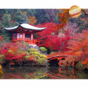 Осень в Японии Алмазная мозаика на подрамнике