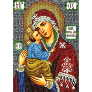  Богородица Акафистная Вышиваем бисером L-149