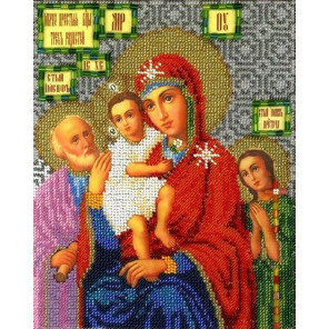  Богородица Трех радостей Вышиваем бисером L-150