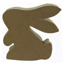 Кролик шкатулка Заготовка из папье-маше объемная Decopatch