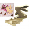 Вариант декора Кролик шкатулка Заготовка из папье-маше объемная Decopatch BT052