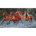 Бегущие лошади 35214 Набор для вышивания Dimensions ( Дименшенс )