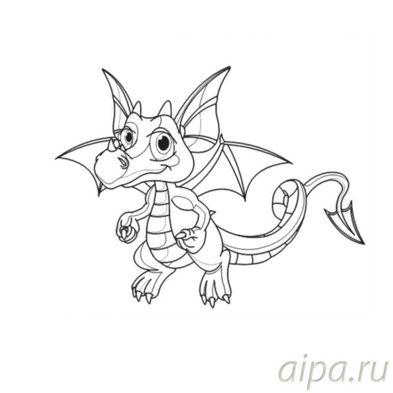 Сказочные Животные Картинки Раскраски