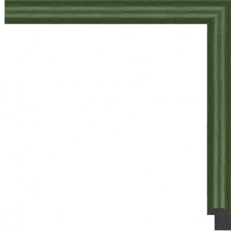 Зеленая Рамка для картины на картоне N156