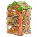 Дом-дерево для Лешиков 3D Пазлы деревянные Woody