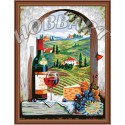 Итальянские каникулы Раскраска по номерам на холсте Hobbart