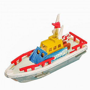  Спасательная лодка раскраска 3D Пазлы деревянные с красками Robotime HC261