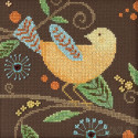 Желтая птица Набор для вышивания бисером MILL HILL