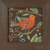 В рамке Оранжевая птица Набор для вышивания бисером MILL HILL DM301813