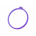 Пяльцы фиолетовые круглые (диаметр 19см)