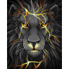  Лавовый лев Алмазная вышивка мозаика АЖ-1745