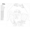 Макет Snoop Dogg Раскраска по номерам на холсте Живопись по номерам Z-AB82