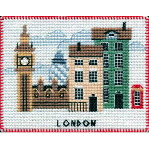  Столицы мира. Лондон Набор для вышивания на магнитной основе Овен 1063