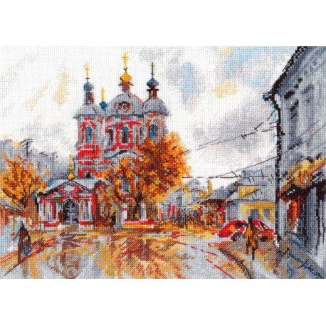  Храм Святого Климента. Москва Набор для вышивания Овен 1050