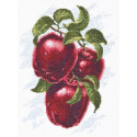 Спелые яблоки Набор для вышивания Палитра