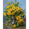  Желтые розы Алмазная мозаика вышивка на подрамнике Painting Diamond GF3074