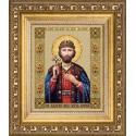 Икона великий князь Юрий Картина из страз по номерам с рамкой Набор Чаривна Мить