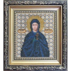 Икона Святая мученица Юлия Вышивка бисером Набор Чаривна Мить