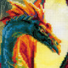 Фрагмент Лесной дракон Набор для вышивания Риолис 0057РТ