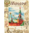 Города мира. Москва Набор для вышивания Риолис