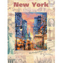 Города мира. Нью-Йорк Набор для вышивания Риолис