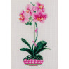  Розовая орхидея Набор для вышивания Риолис 1162