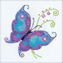 Чудесная бабочка Набор для вышивания бисером Риолис