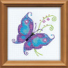 2_2 Чудесная бабочка Набор для вышивания бисером Риолис
