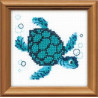 2_2 Морская черепаха Набор для вышивания бисером Риолис
