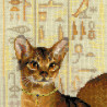2_2 Абиссинские кошки Набор для вышивания Риолис