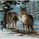Волки Набор для вышивания Риолис