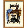 В рамке Швейная машинка Набор для вышивания Риолис 857