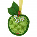 Зеленое яблочко Набор для вышивания Риолис