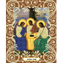 Святая Троица Канва с рисунком для вышивки бисером Божья коровка